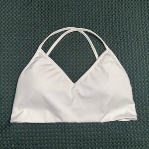 AYBL Classic White Double Strap Bra